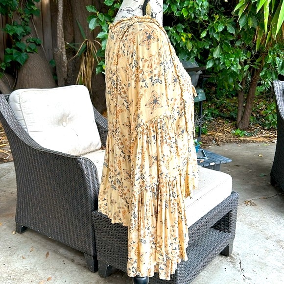 EUC Spell 💫Vintage Celestial Blouse in Cream size Large - Picture 5 of 10